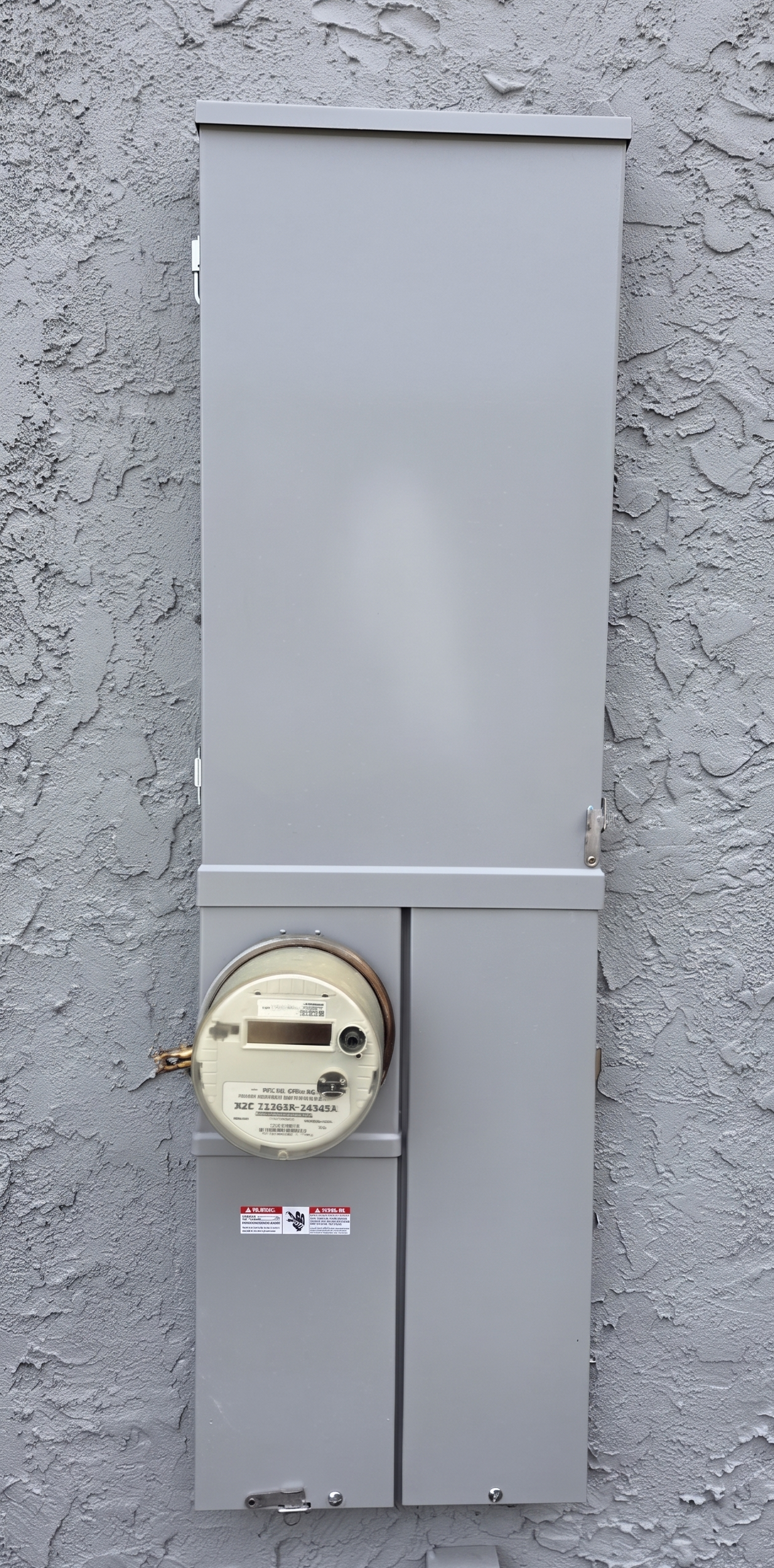 Completed 200 amp residential electrical panel upgrade